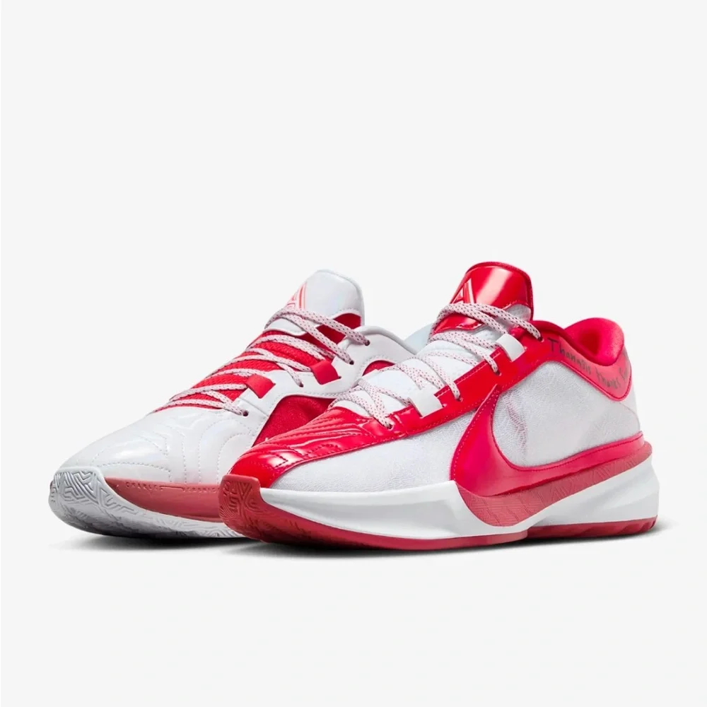 Nike Men's Zoom Freak 5 ''All-Star'' Red/White Basketball Shoes FV1933-600‎